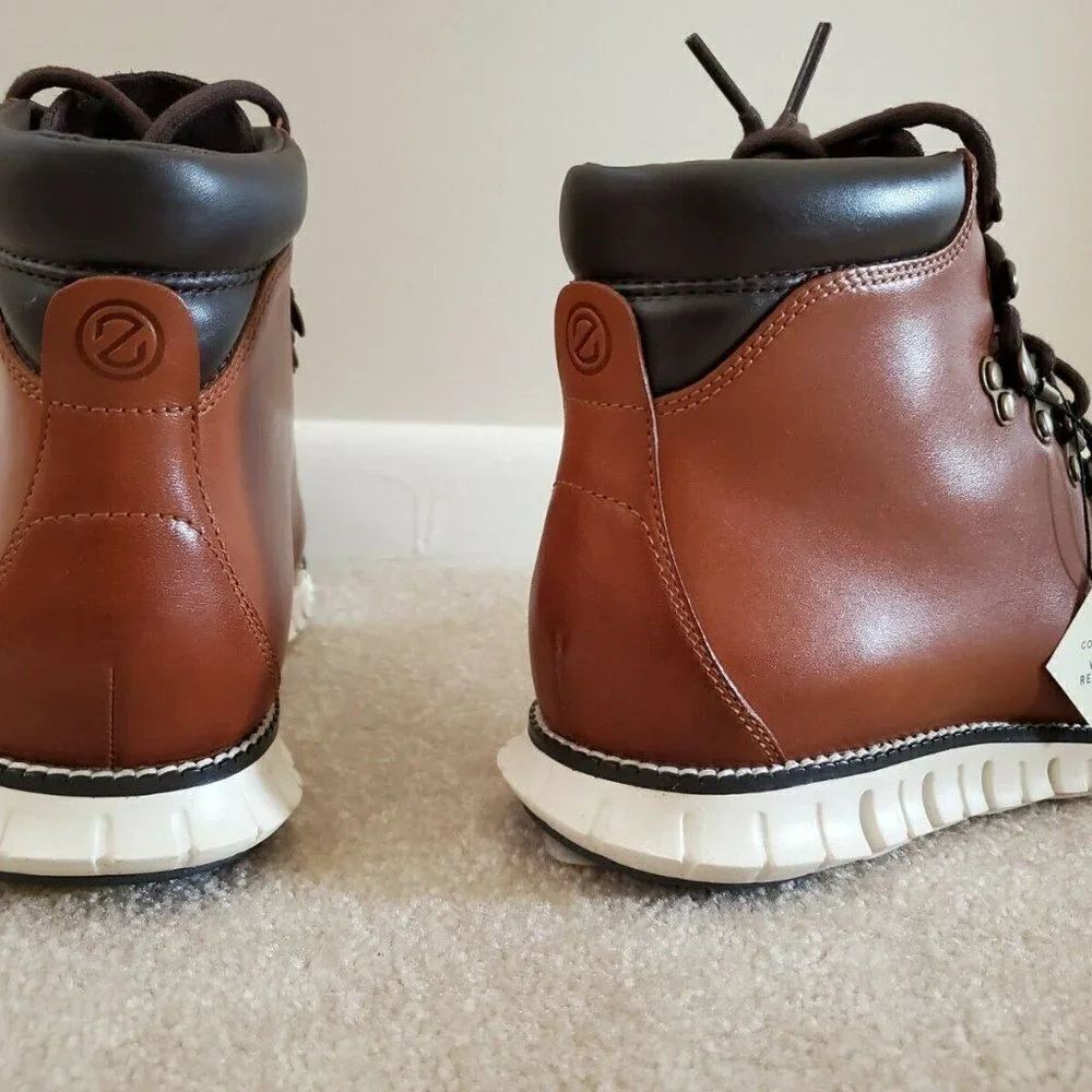 Cole Haan Men's Zerogrand Tan Hiker Waterproof Hiking Boot